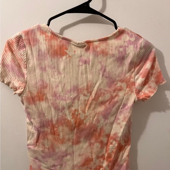 Tie dye crop top blouse - Picture 2 of 2